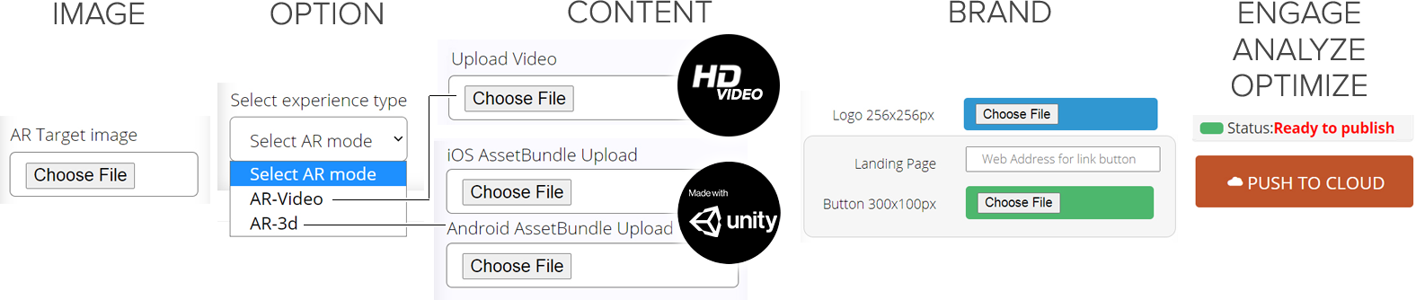 ARConnex Basic AR upload form